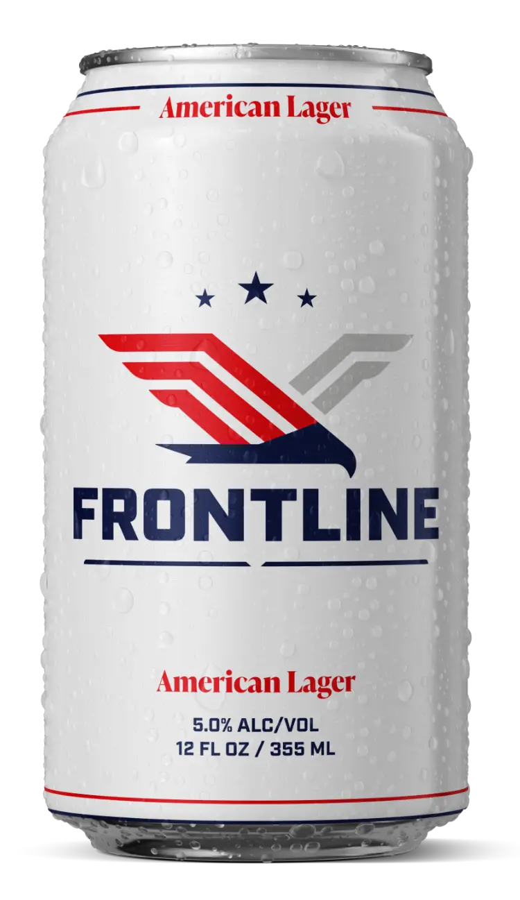 Frontline Brewing American Lager Beer South Carolina