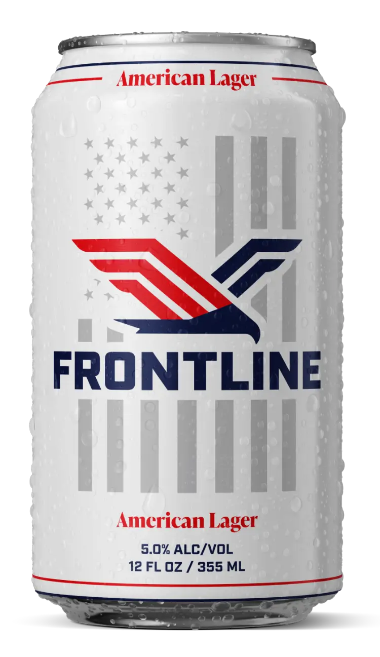 Frontline Brewing American Lager Beer South Carolina